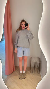 Jazara Sweater grey melange