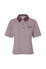 Jeanetta Polo italian plum stripe