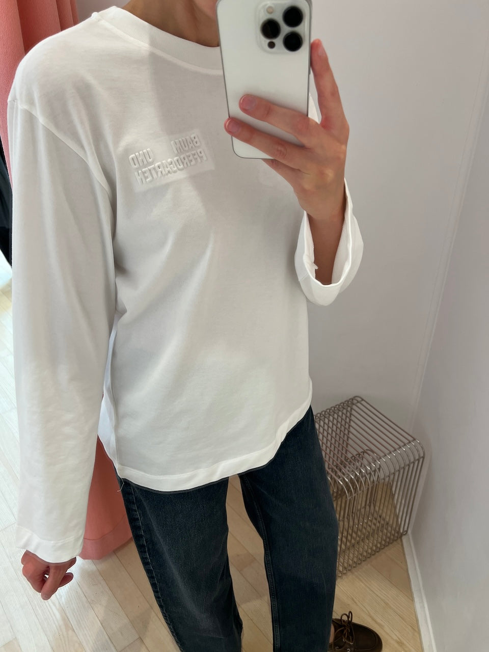 Jeevona Longsleeve white