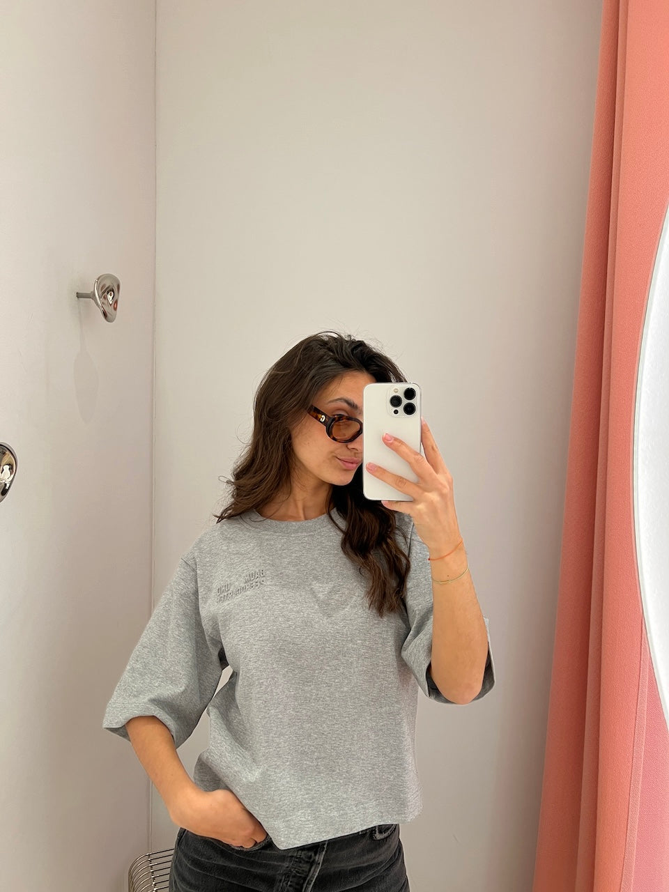 Jiana T-Shirt grey melange