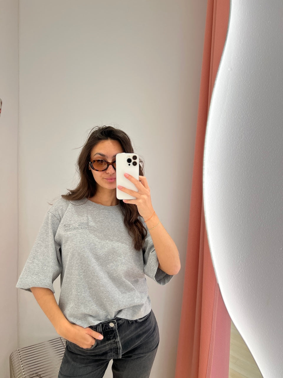 Jiana T-Shirt grey melange