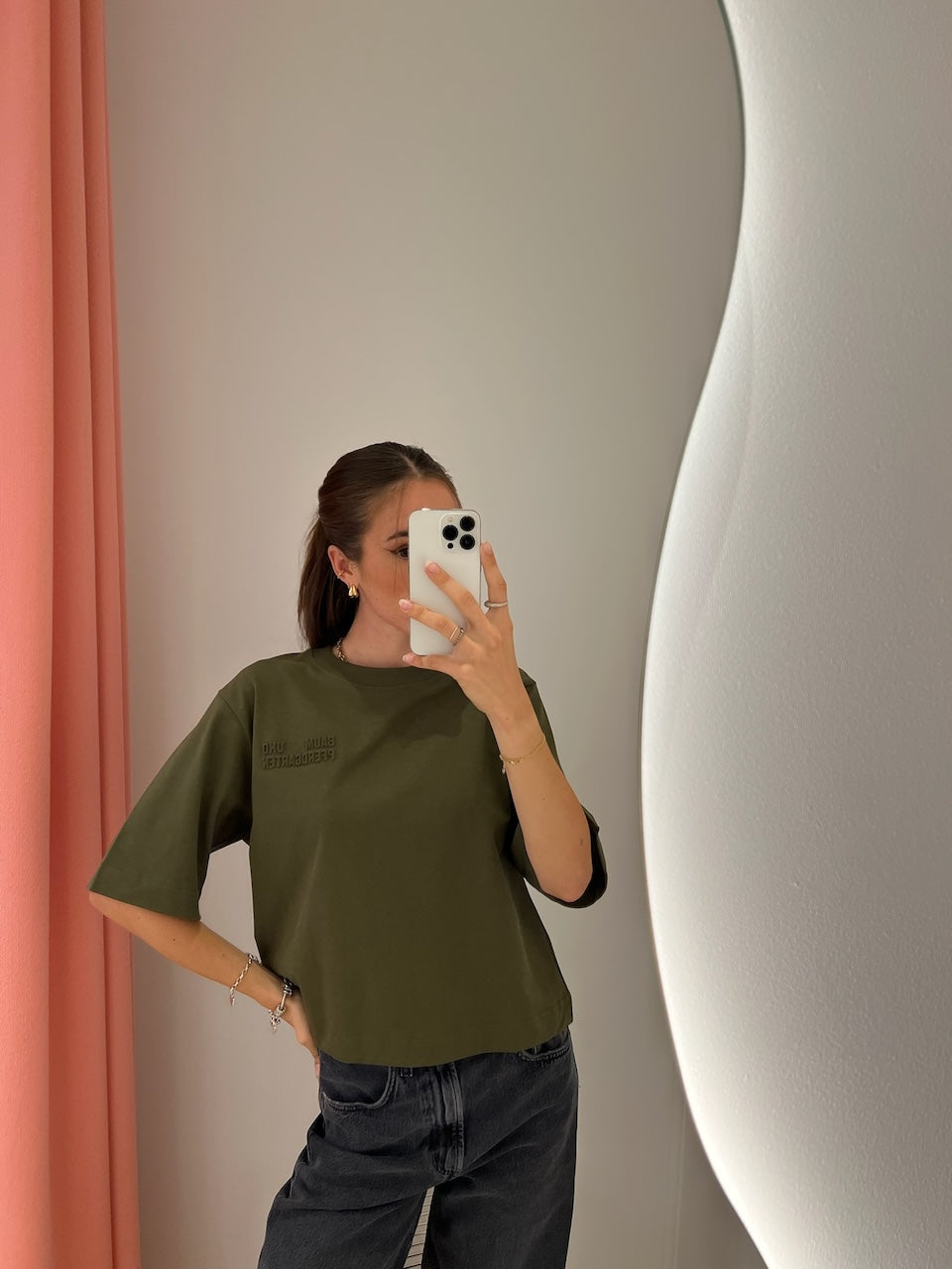 Jiana T-Shirt ivy green