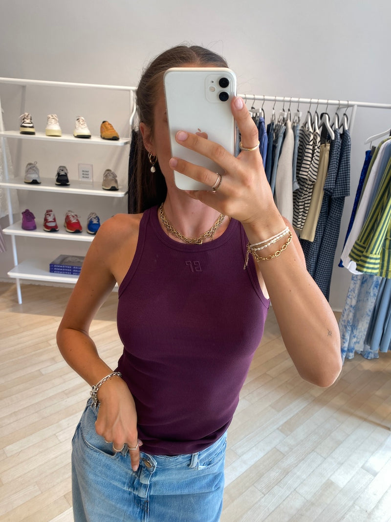 Joly Tank Top italian plum