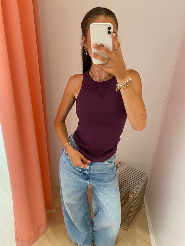 Joly Tank Top italian plum
