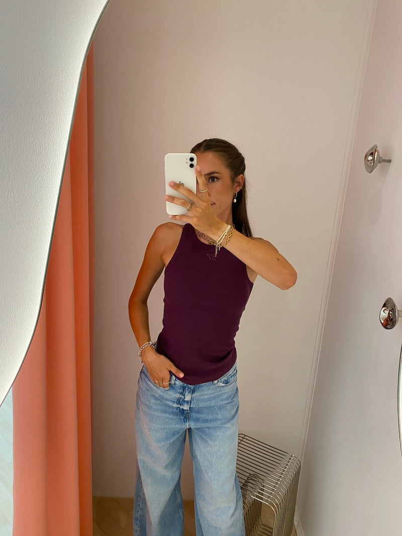 Joly Tank Top italian plum