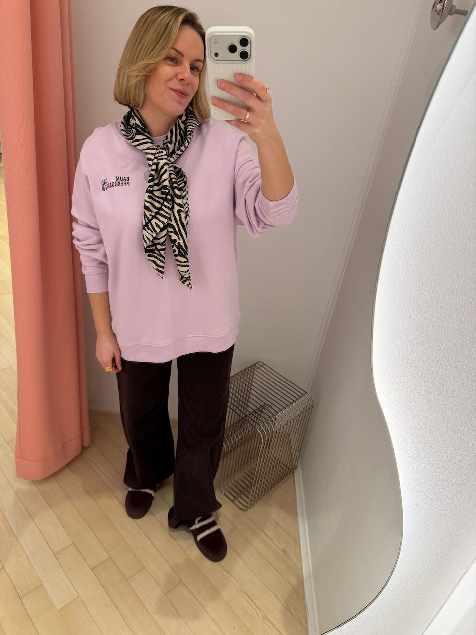 Julle Sweater lilac pink