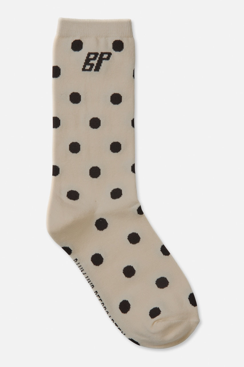 Ling Socks creme dot