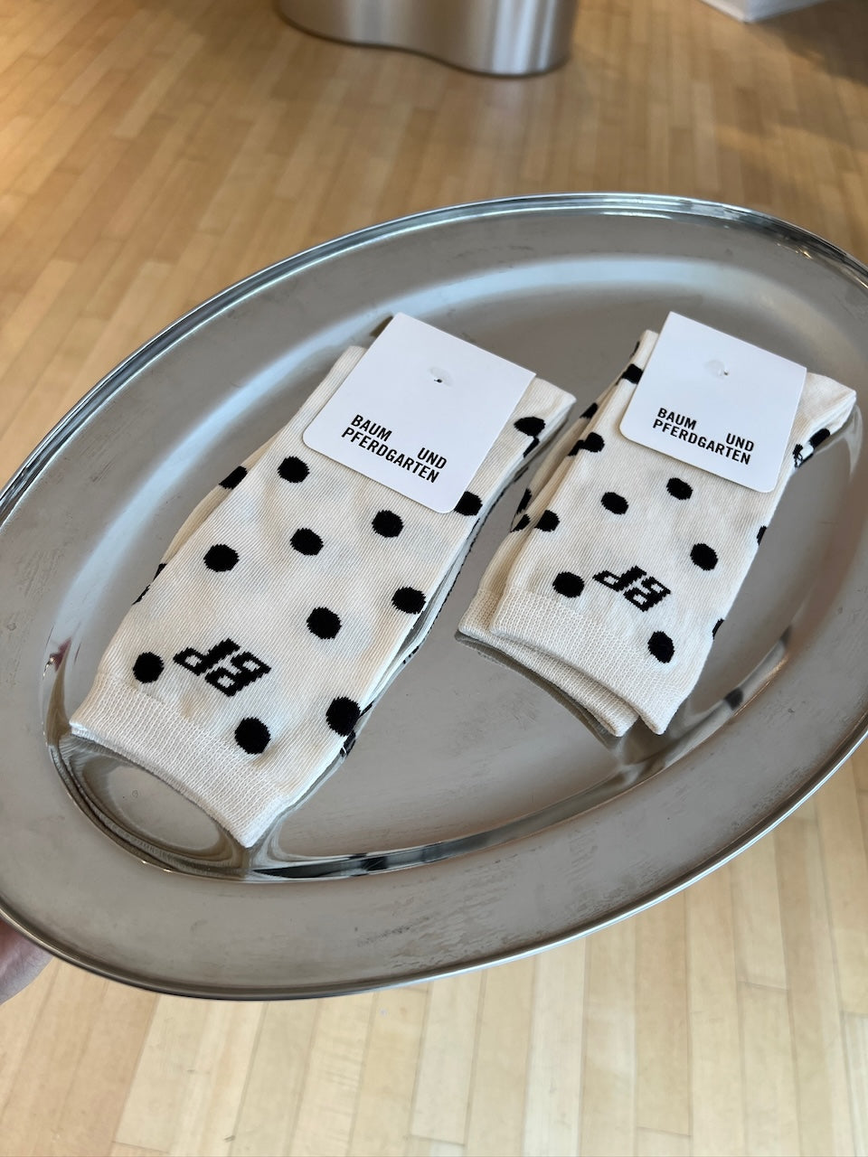 Ling Socks creme dot