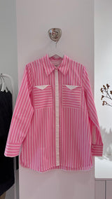 Majse Shirt pink cph stripe