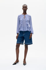 Mikaela Blouse tempest blue