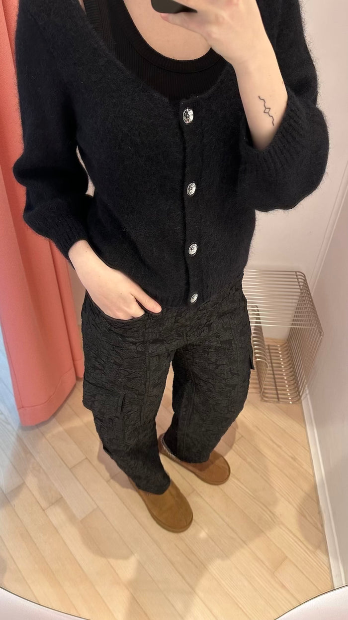 パンツ BAUM UND PFERDGARTEN NACHI TROUSERS 23AW BAUM UND PFERDGARTEN Nachi Trousers black – aest.
