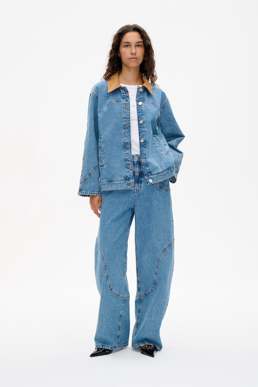 Napoleon Jeans denim suede mix