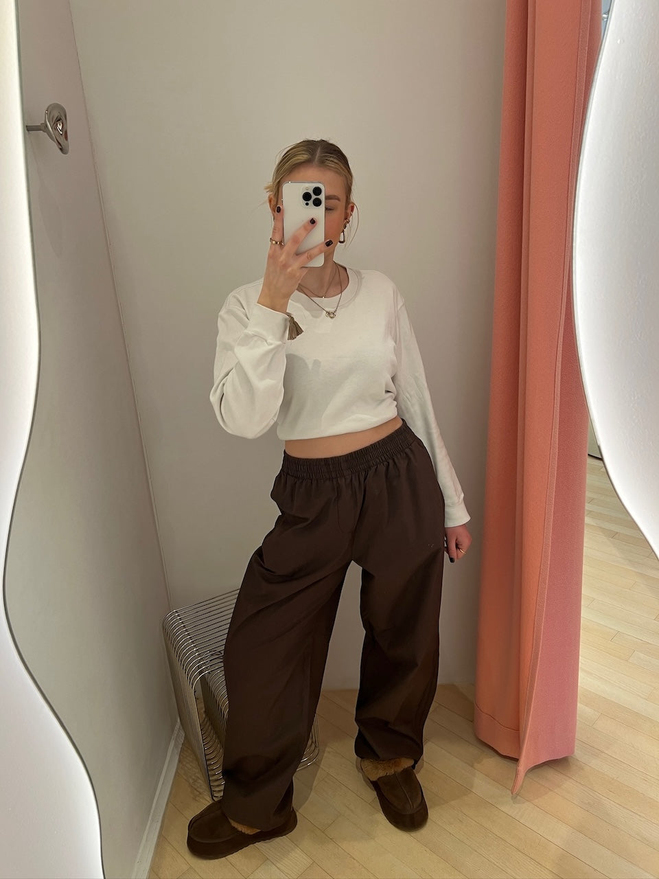 Nazan Pants hot fudge