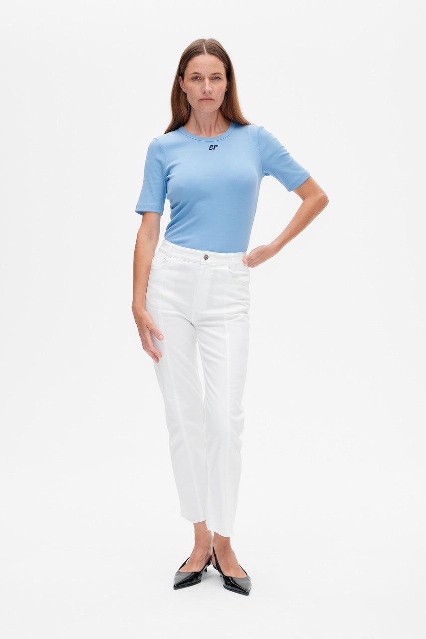 Nell Denim bright white