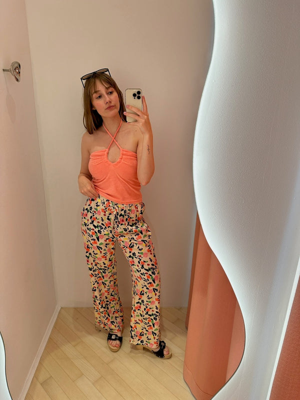 Nipa Pants rose dandy flower