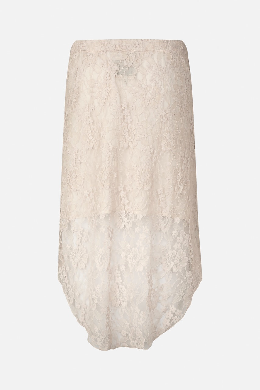 Selmo Midiskirt white sand