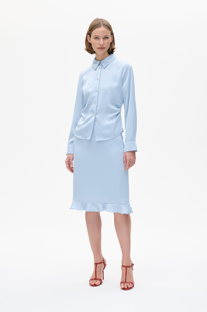 Sesse Midiskirt subdued blue