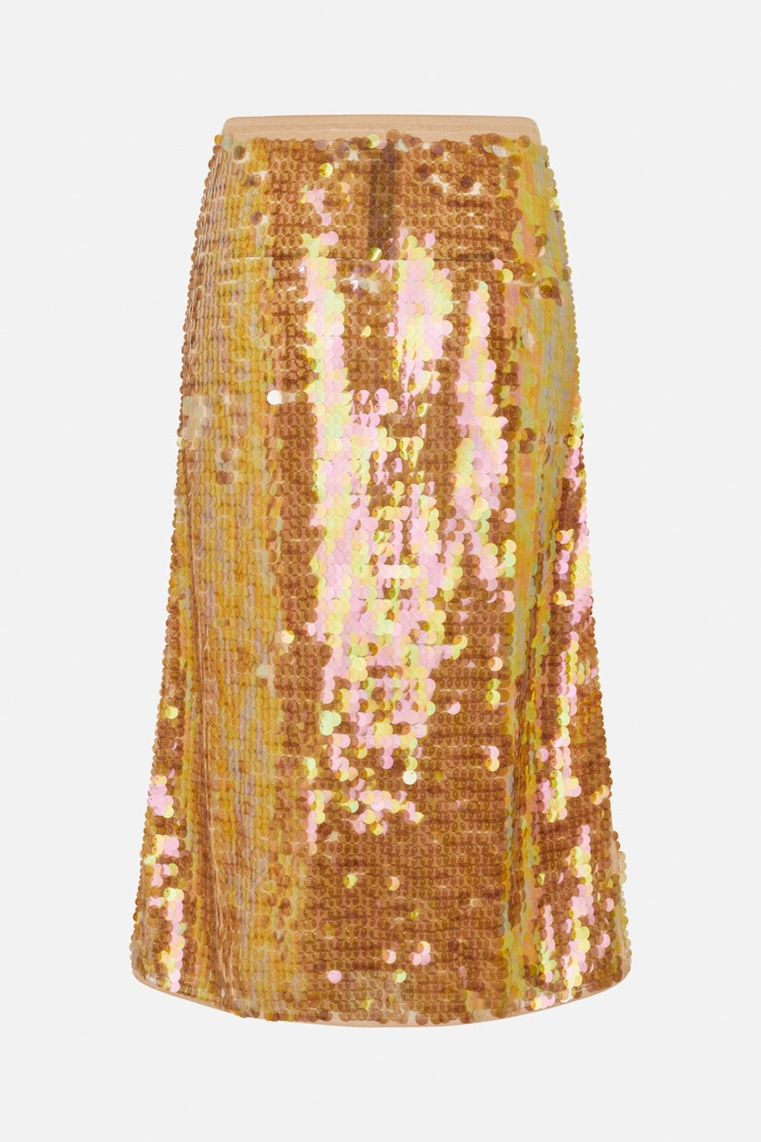 Shania Midiskirt burro caramel