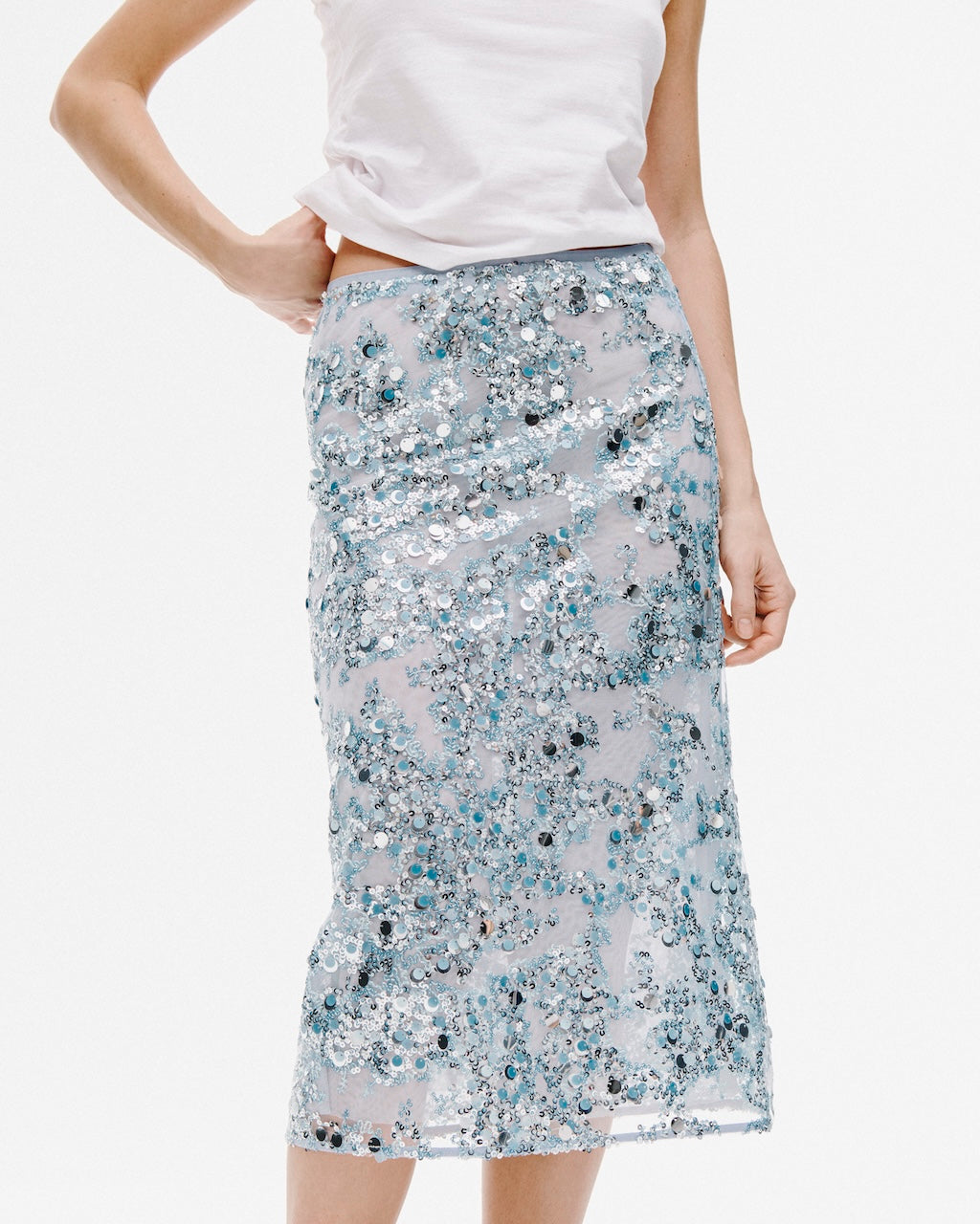 Shania Midiskirt kentucky blue