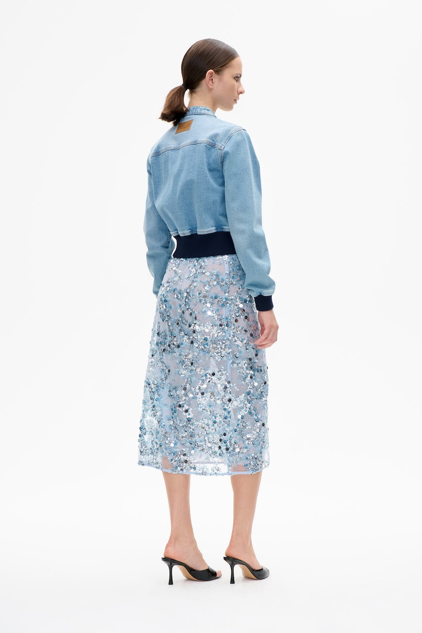 Shania Midiskirt kentucky blue