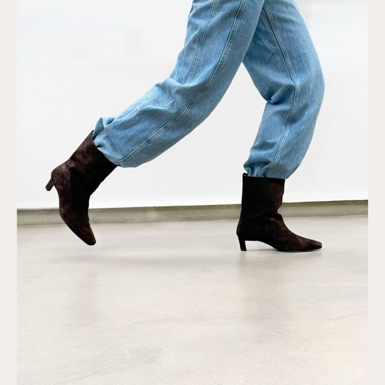 Booties delizioso suede