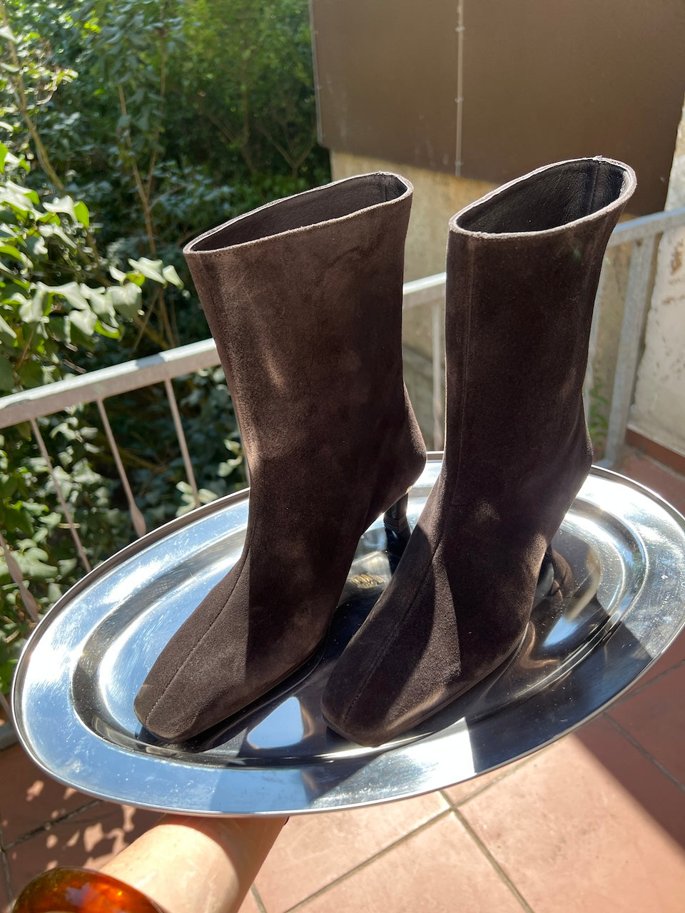 Booties delizioso suede