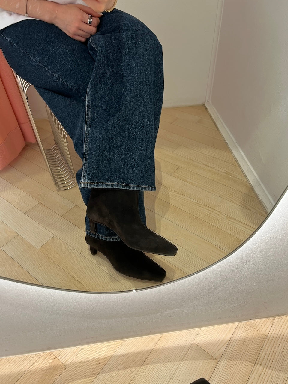 Booties delizioso suede