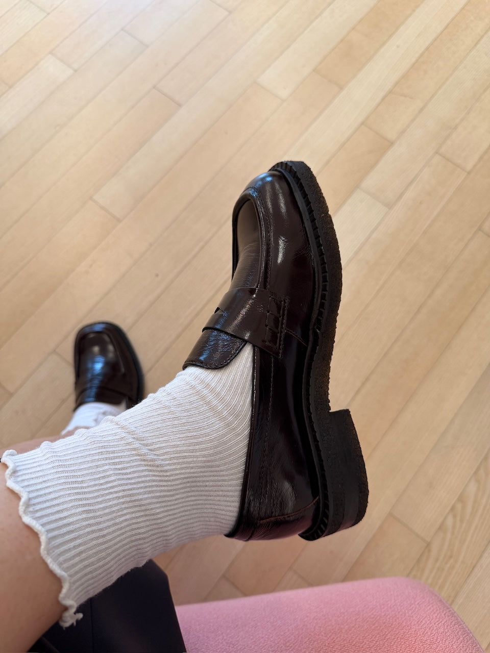 Loafer mogano naplack
