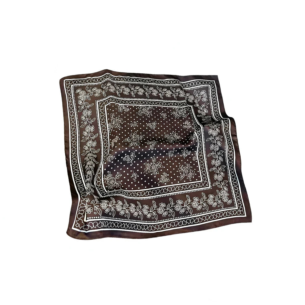 Callie Scarf dark brown