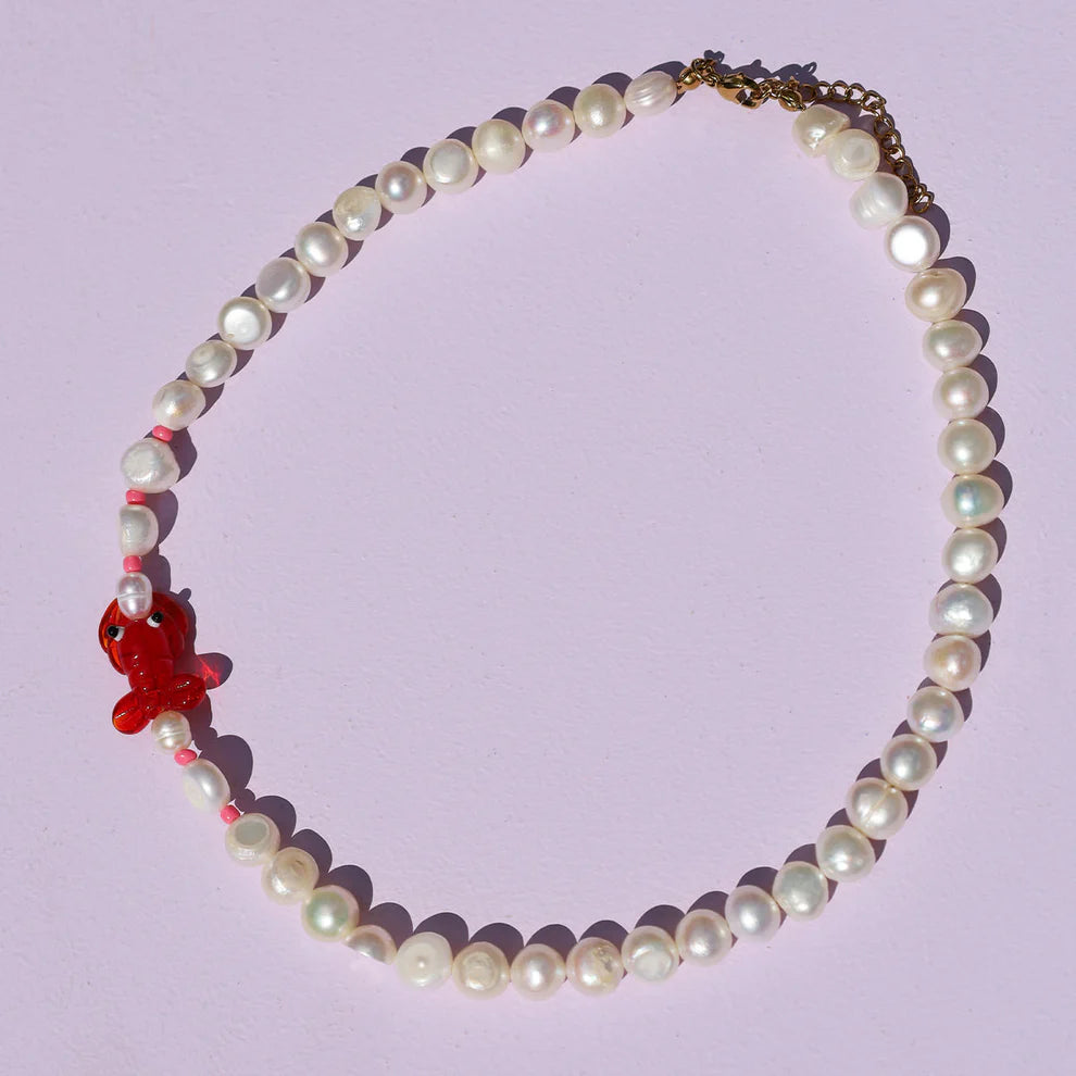 Coralie Necklace off white
