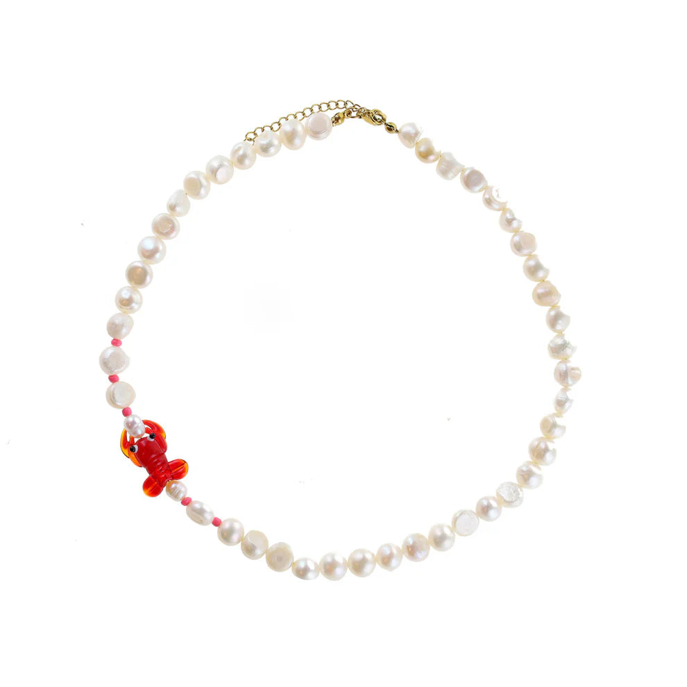 Coralie Necklace off white