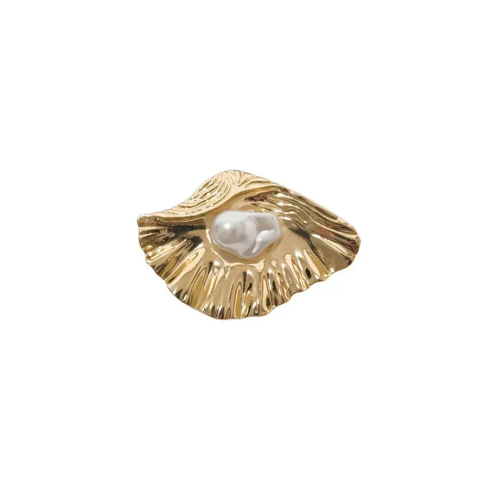 Gabriella Brooch goldplated