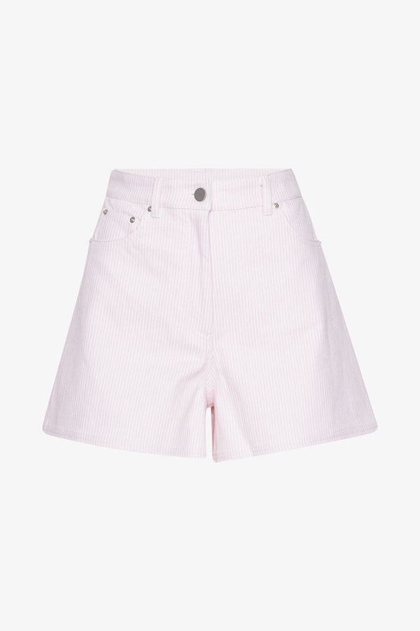 Caja Striped Mini Shorts ballerina