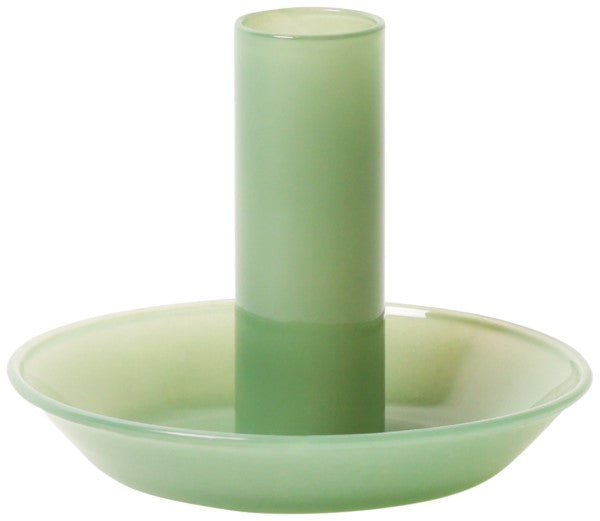 Kerzenhalter Glas mintgrün