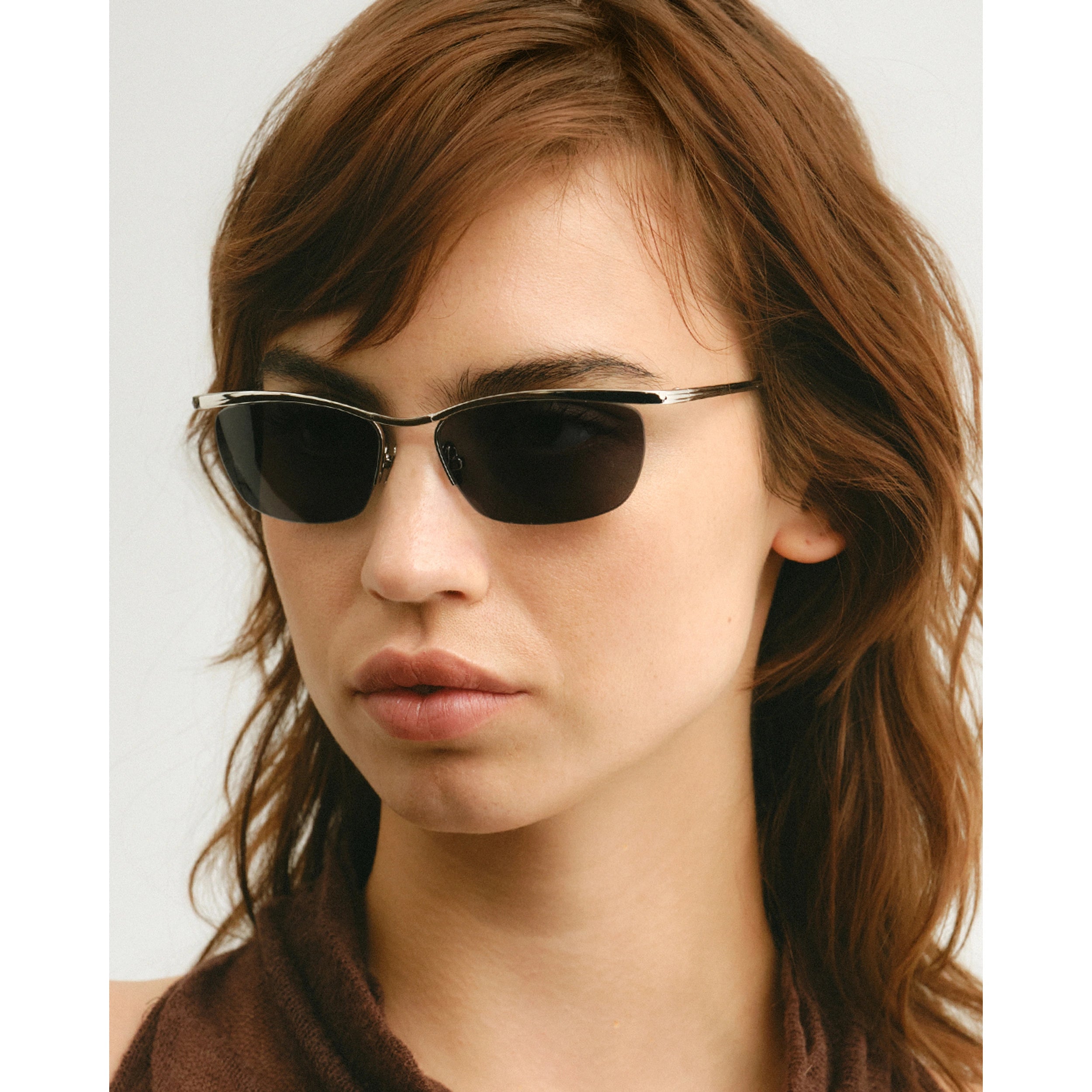 Luc Sunglasses silver black