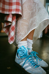 La Fleur Camellia baby blue