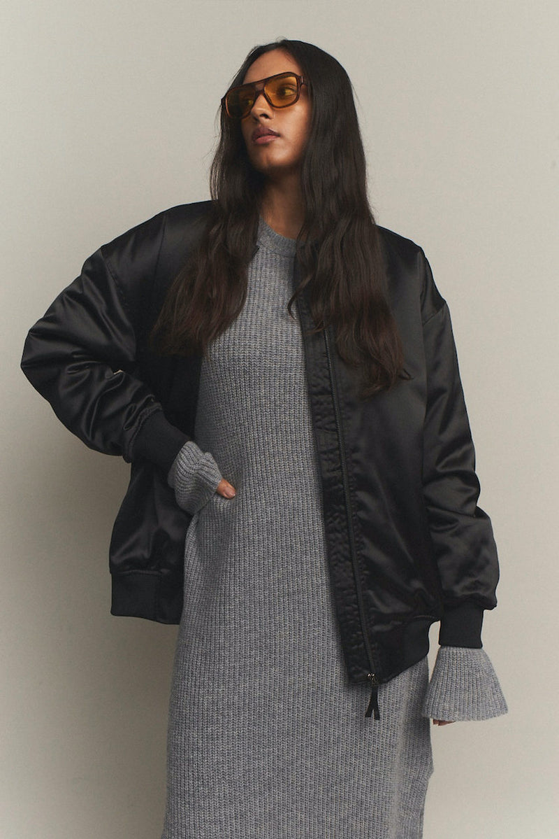 Lisbon Bomber Jacket black