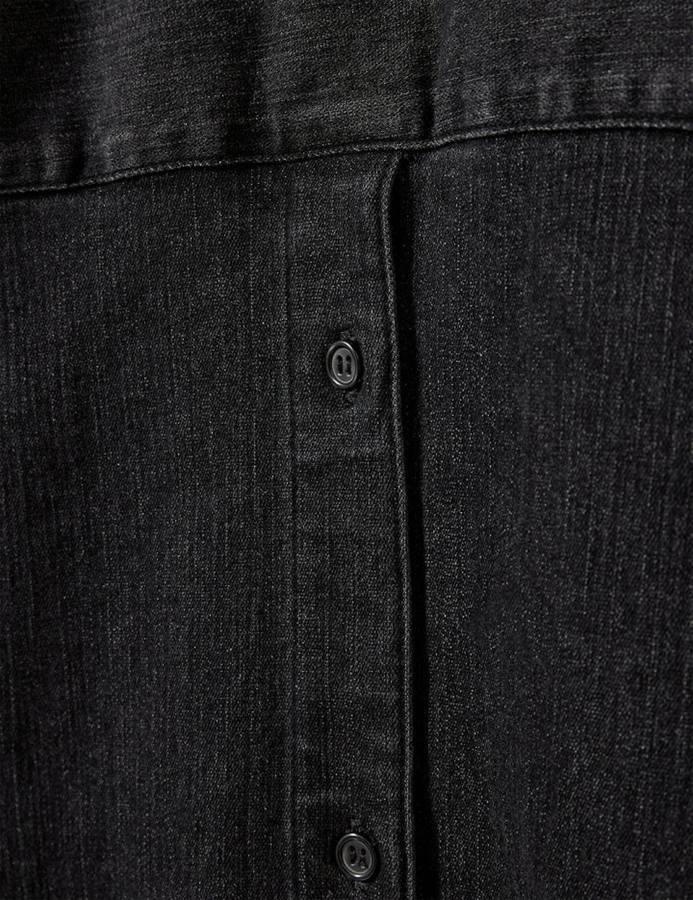 Merrit Oversized Shirt black denim