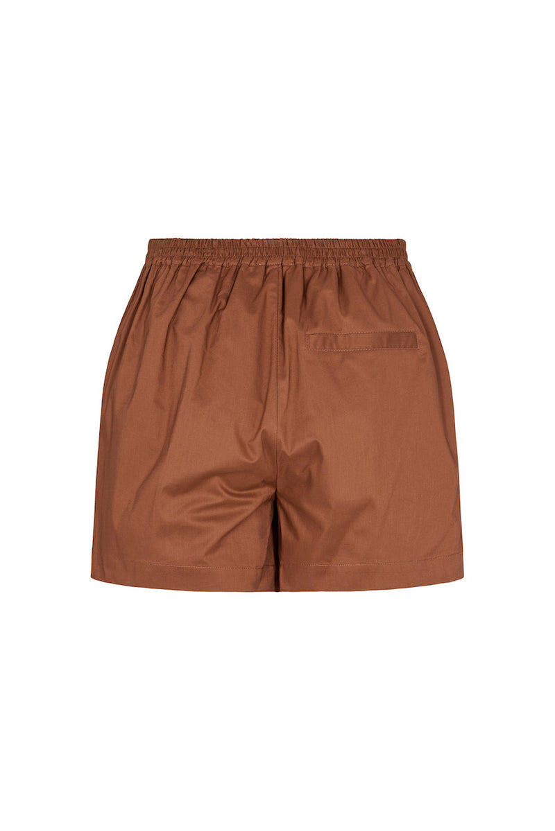 Sandrine Elastic Shorts brown