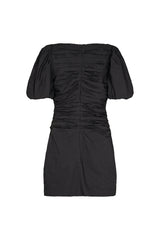 Sandrine Puff Dress black