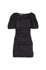 Sandrine Puff Dress black