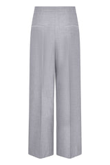 Dilan Pants Blended Cool Wool marmorgrau