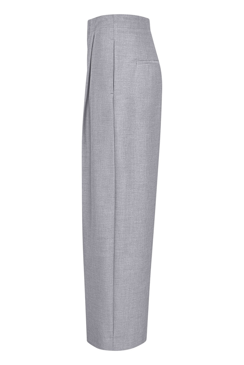Dilan Pants Blended Cool Wool marmorgrau
