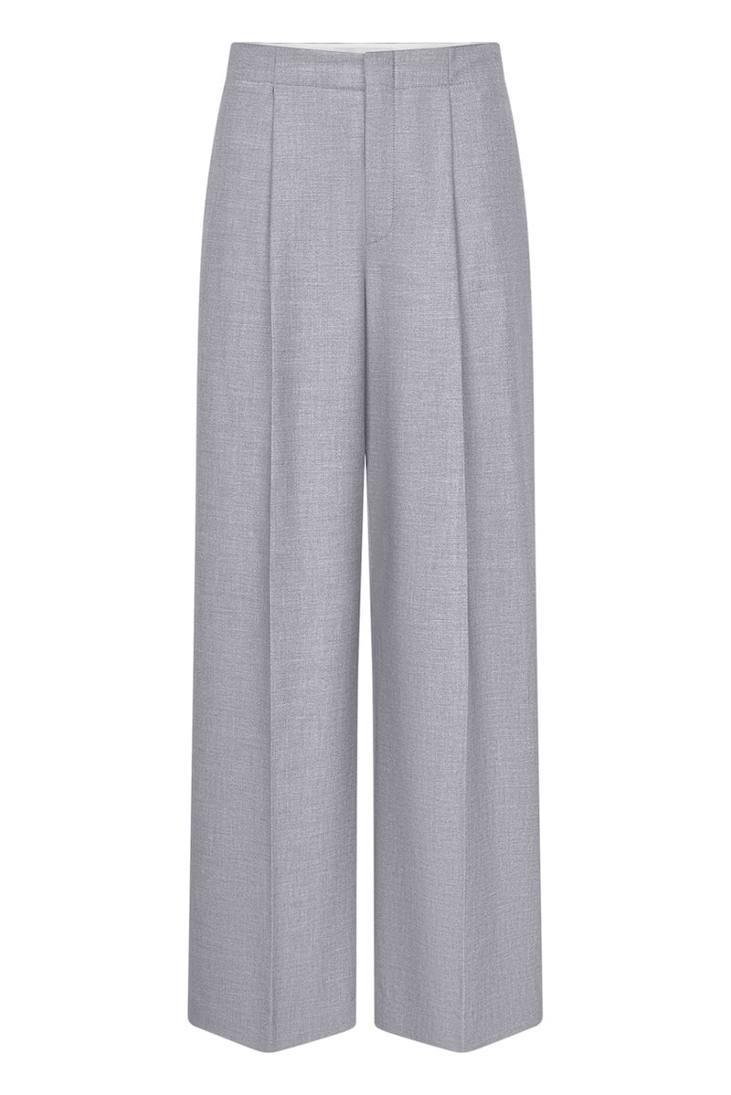 Dilan Pants Blended Cool Wool marmorgrau