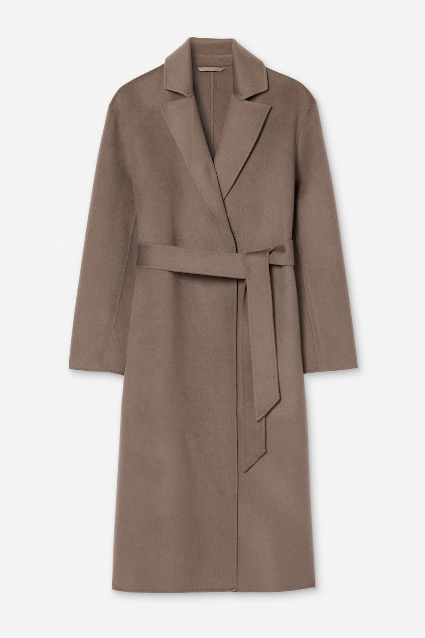 Alyssa Doublé Coat taupe brown