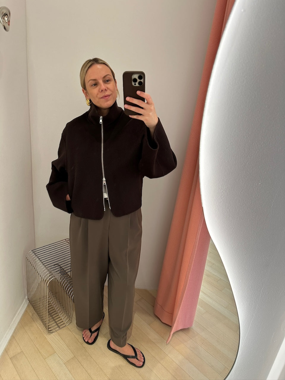 Dafina Jacket dark chocolate