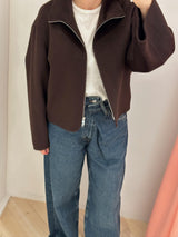 Dafina Jacket dark chocolate