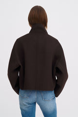 Dafina Jacket dark chocolate