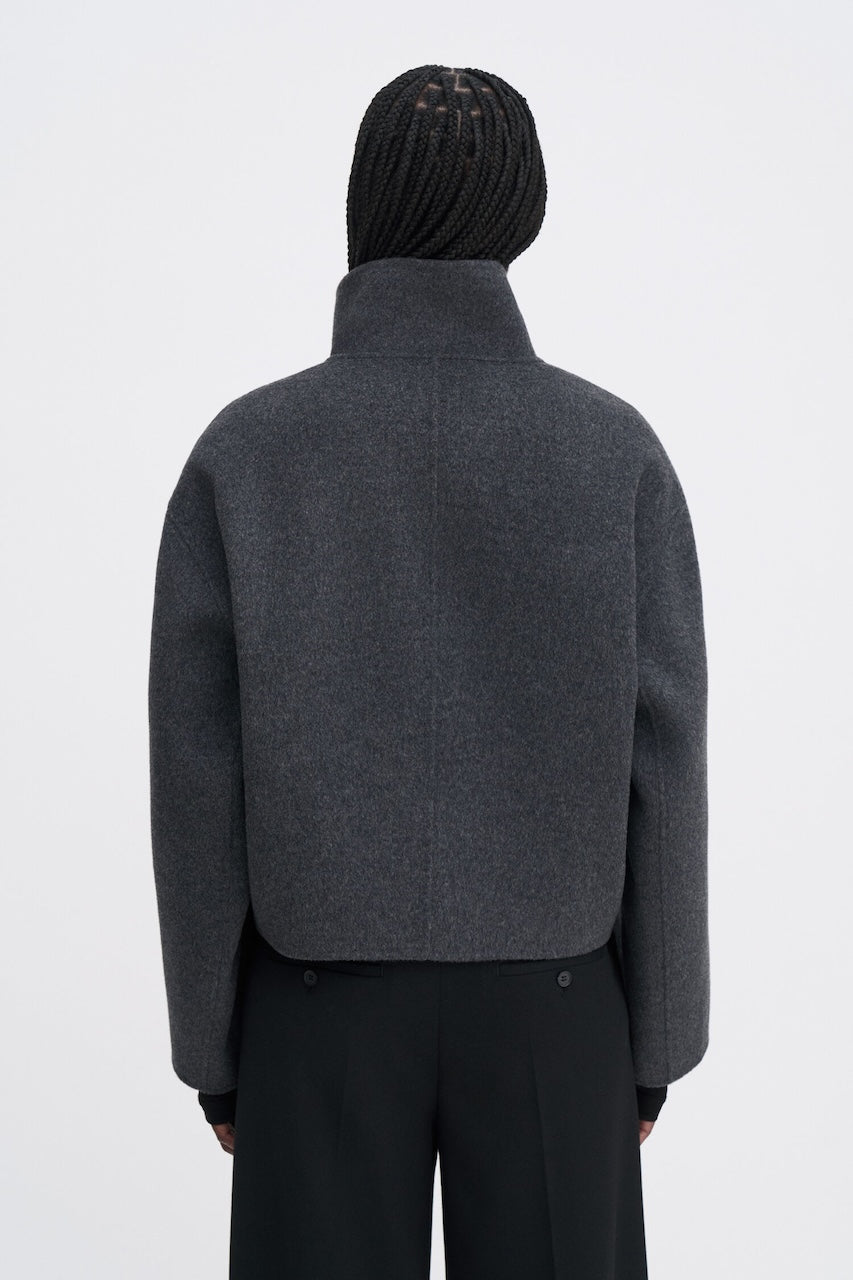 Dafina Jacket dark grey melange