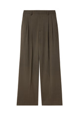 Darcey Wool Trousers walnut brown